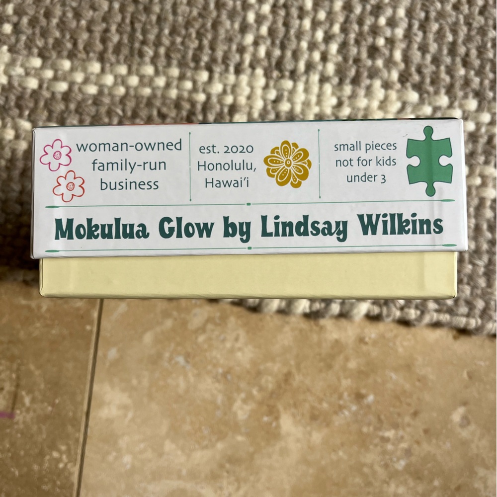 Locally made Hawaii Puzzle! Mojulua Glow 500 pieces - Picture 3 of 3
